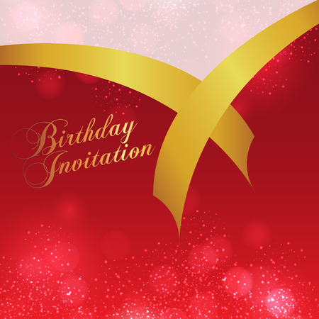 Happy Birthday card and background designのイラスト素材