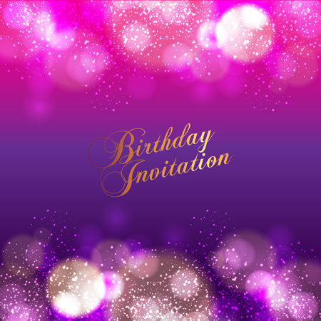 Happy Birthday card and background designのイラスト素材