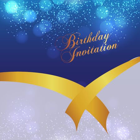 Happy Birthday card and background designのイラスト素材
