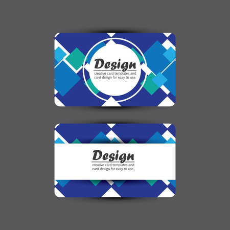 card design template,Vector illustrationのイラスト素材