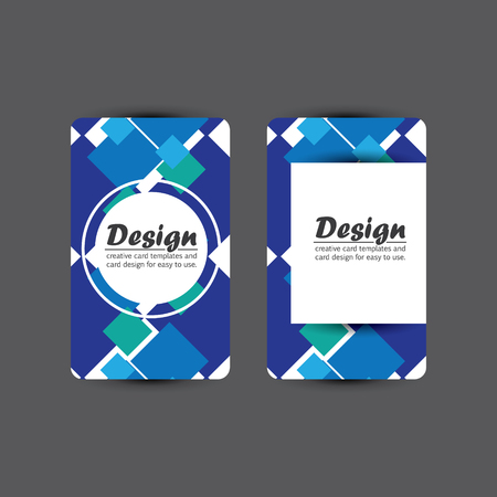 card design template,Vector illustrationのイラスト素材