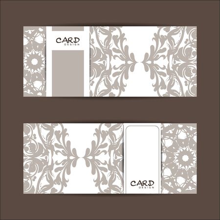 set of greeting cards designのイラスト素材