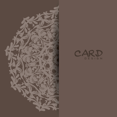Beautiful mandala ornament background designのイラスト素材