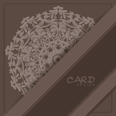 Beautiful mandala ornament background designのイラスト素材