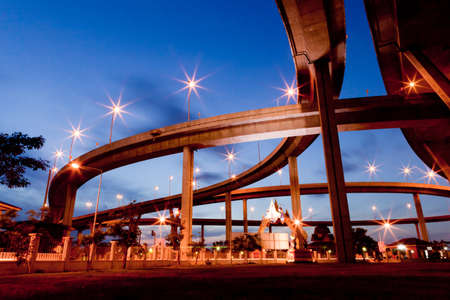 Mega bridge Thailandの写真素材