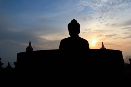 Borobudur Temple  Jogjakarta, Java, Indonesia の写真素材