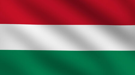 Flag of Hungaryの写真素材