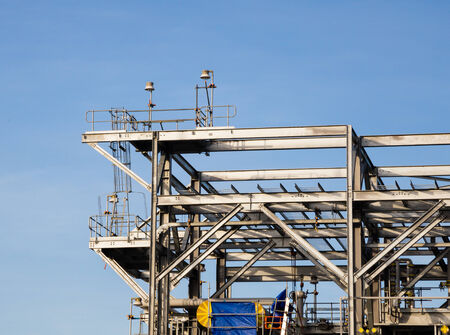 Liquefied natural gas Refinery Factory with LNG storage tank using for Oil and gas industry
