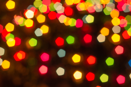 Bokeh light vintage background.