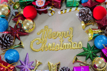 Christmas decorationの写真素材