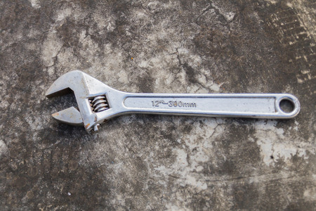 Set of tools Working tools grungy background image with copy spaceの写真素材