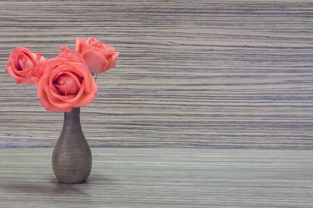 Still life vase with flowers background.の写真素材