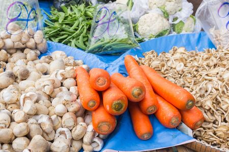 Vegetable marketの写真素材