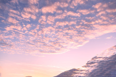 Clouds and sky for background.