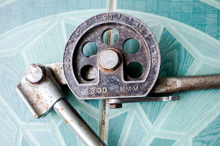 Variety of tools for a constructions worker background.の写真素材