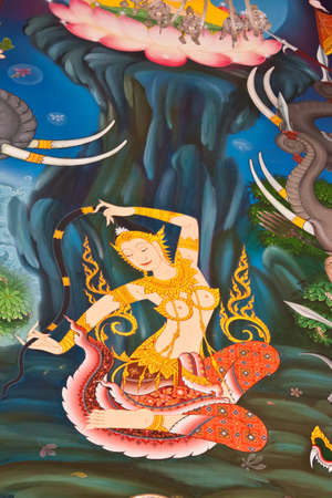 phra nang  molee  who is woman in literatureのeditorial素材