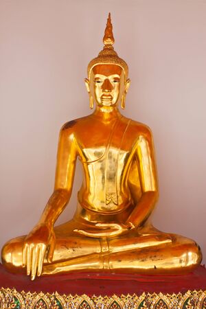 maditation of buddha in thailandの写真素材