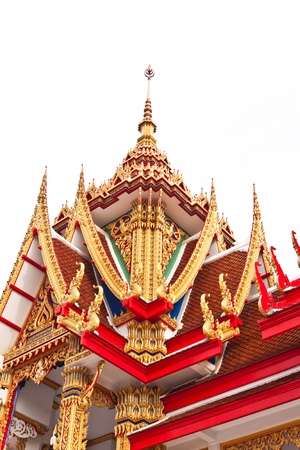 pagada with white background in thailandの写真素材