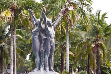 family image at the park in thailandのeditorial素材