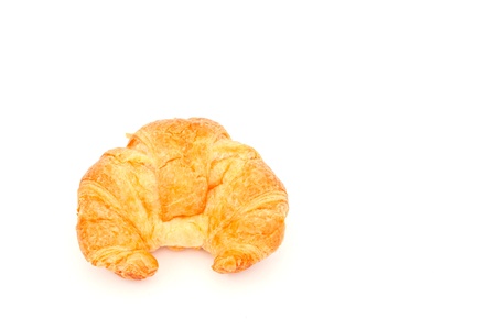 Appetizing breads on white paperの写真素材