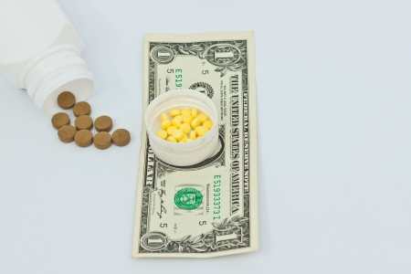 keep money for medicineの写真素材