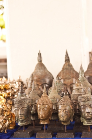 Face of Buddha imageの写真素材