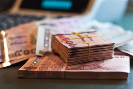 Money exchangeの写真素材