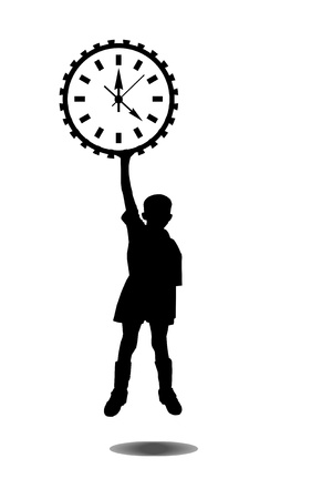 would like to stop the timeの写真素材