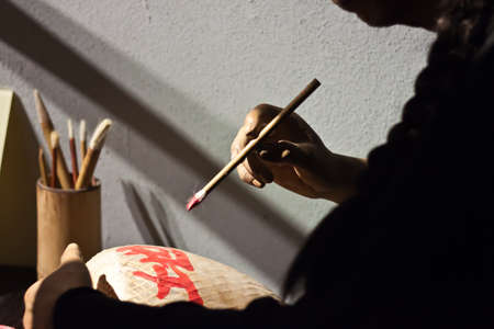 Painting by Paintbrushのeditorial素材