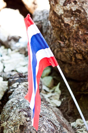 thailand flagの写真素材
