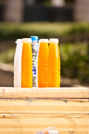 orange juiceの写真素材