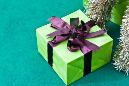 lovely gift boxの写真素材