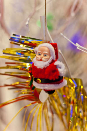 lovely santa crossの写真素材