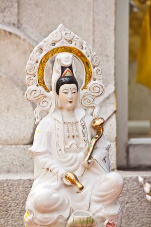 goddess  guan-im  statueの写真素材