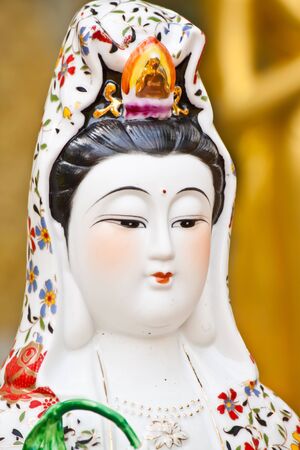 goddess  guan-im  statueの写真素材