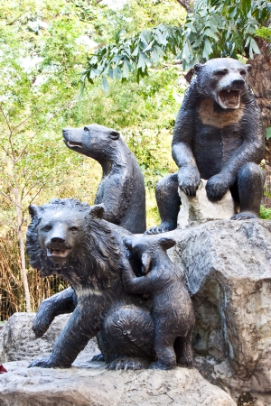 beer image at zoo in thailandの写真素材