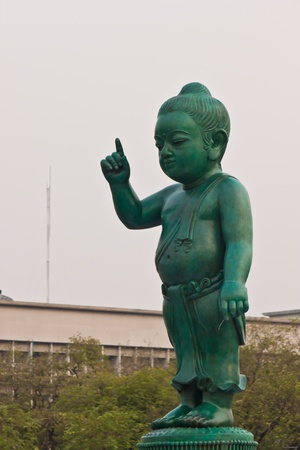 Sitthatta Prince statue in thailandの写真素材