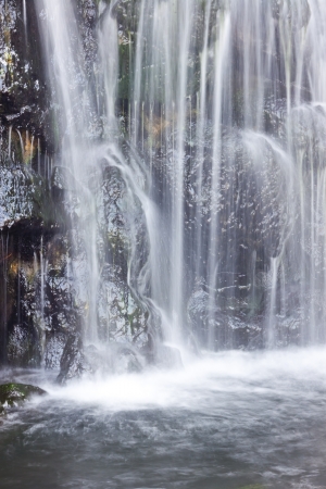 Waterfall in thailandの写真素材