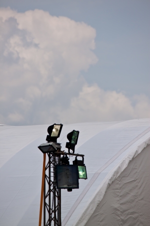 electricity postの写真素材