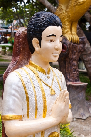 lovely statueの写真素材