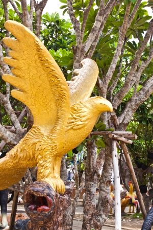 eagle statueの写真素材