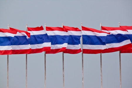 thai flagの写真素材