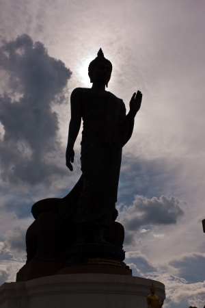 buddha statue in thailandの写真素材