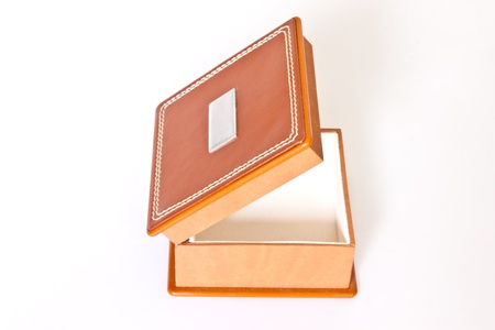 box on white paperの写真素材