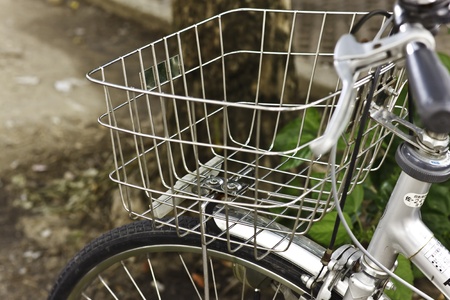 grill of bicycleの写真素材