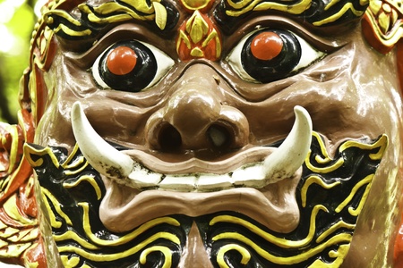face of giant の写真素材