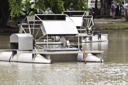 wastewater treatmentの写真素材