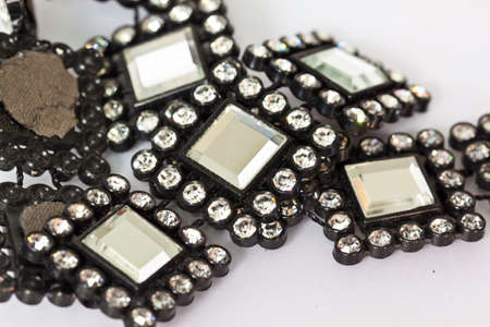 accessory on white paperの写真素材