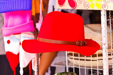 red hatの写真素材