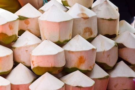 fresh coconutの写真素材